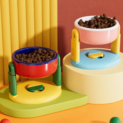 Adjustable Pet High Bowl
