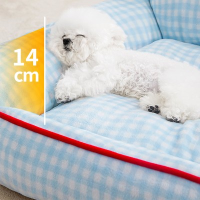 Checkered Pet Sofa Bed